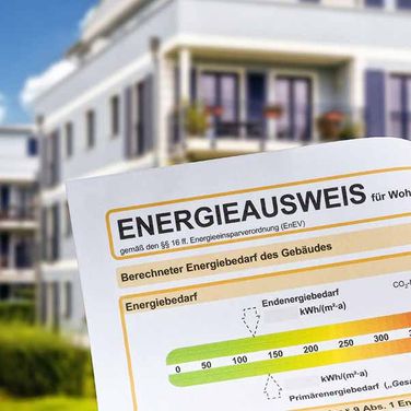 Energieausweis für Immobilien